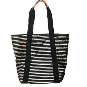 NEW large striped tote